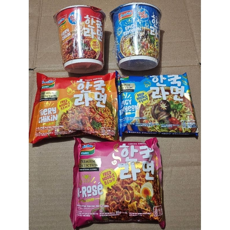 

Indomie Korean Ramyun 83g/94g - Premium Collection