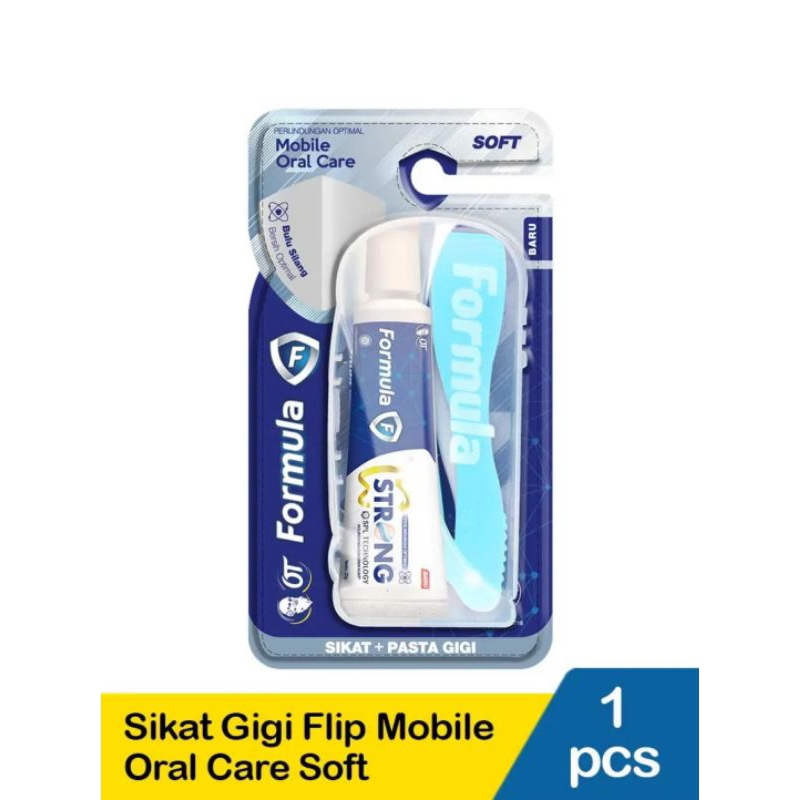 Formula Sikat + Pasta Gigi Travel Pack