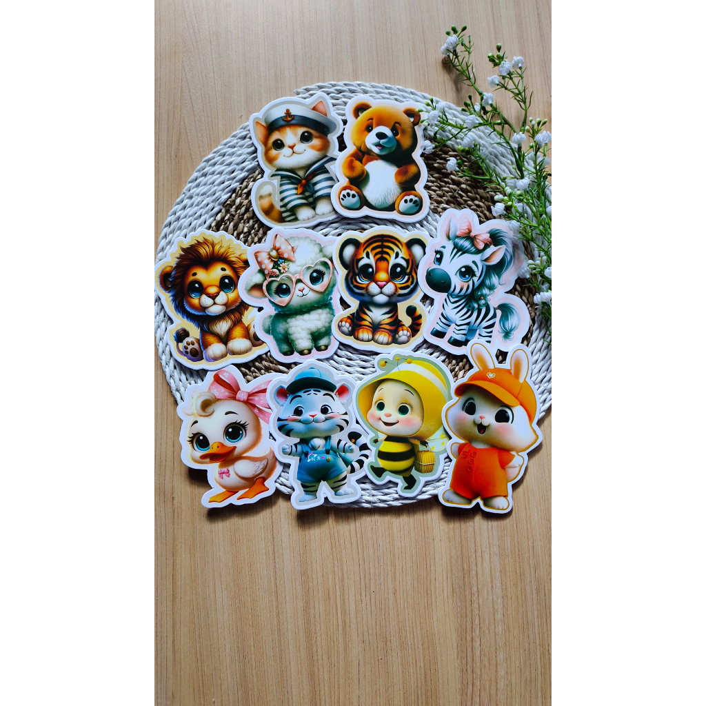 

isi 5 - Amplop Lebaran 3D Karakter ANIMAL Unik Tebal - Bisa Jadi Pembatas Buku