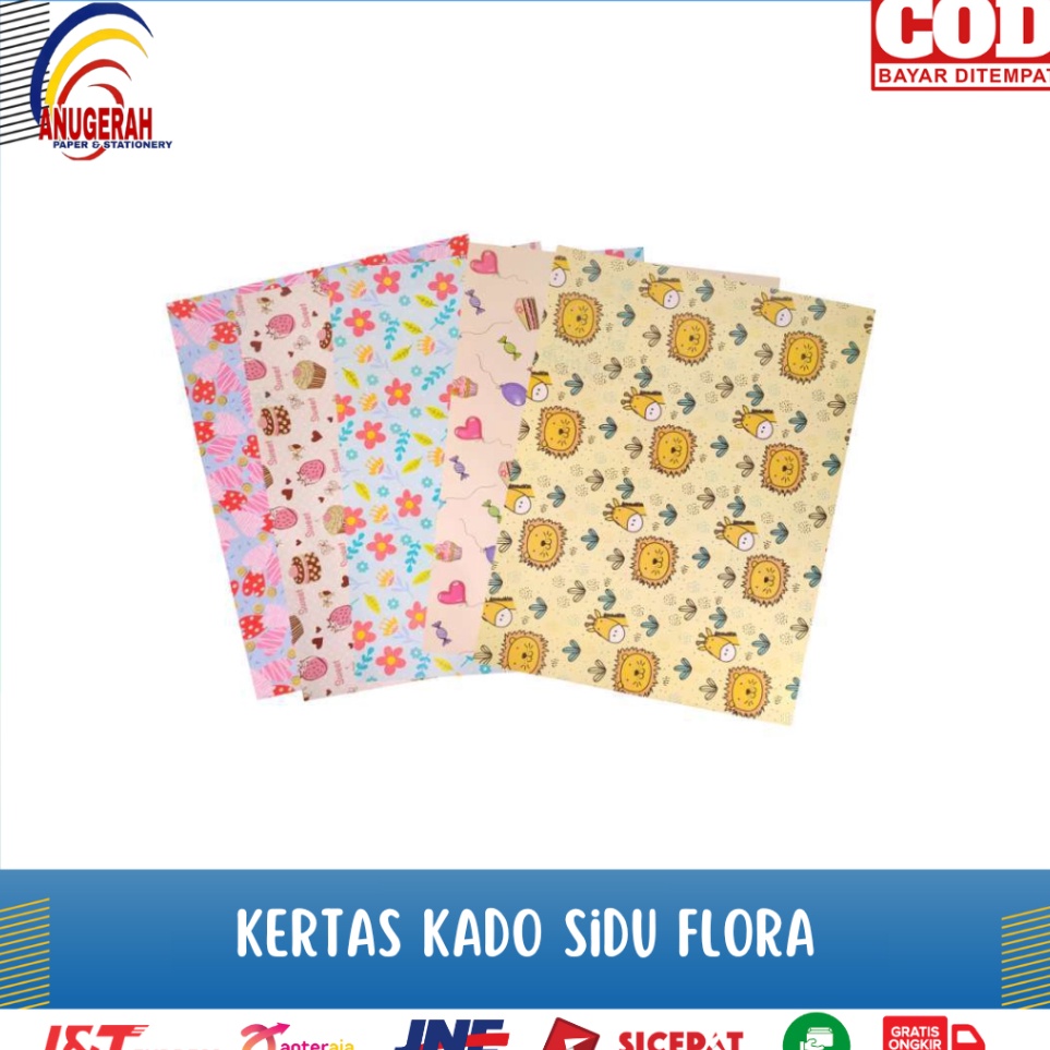 

Best Product SIDU GWK FLORA KERTAS KADO PAK