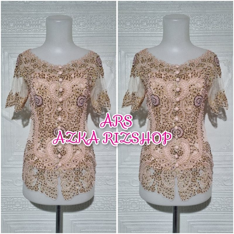 ATASAN KEBAYA WISUDA LENGAN PENDEK KEBAYA SABRINA MODERN