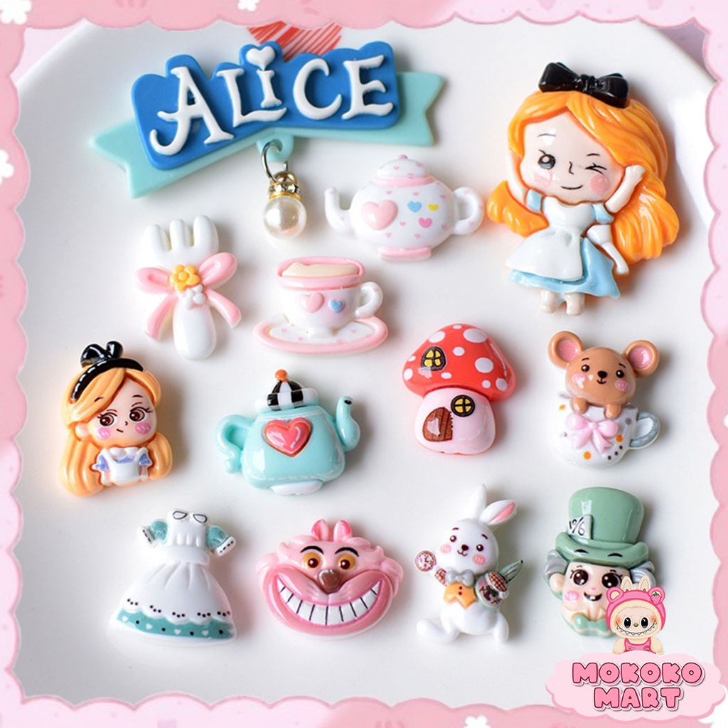 

MM Stiker 3D Cartoon Alice Untuk Case HP Botol Cocok Untuk Souvenir Aksesoris DIY Manik Lucu 3D-012