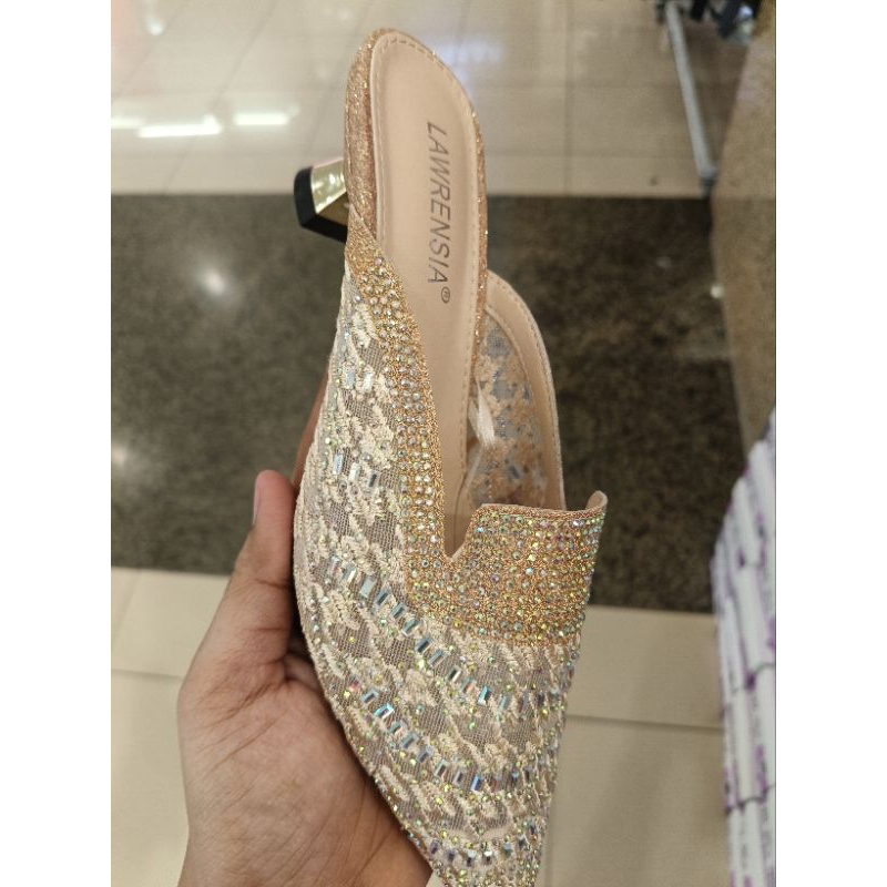 sandal slop bling" Lawrensia