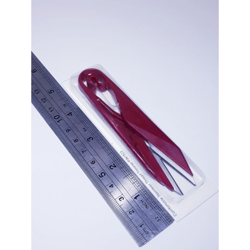 Gunting Benang PIN-1523 / Gunting Cekris PIN Merah Berkualitas