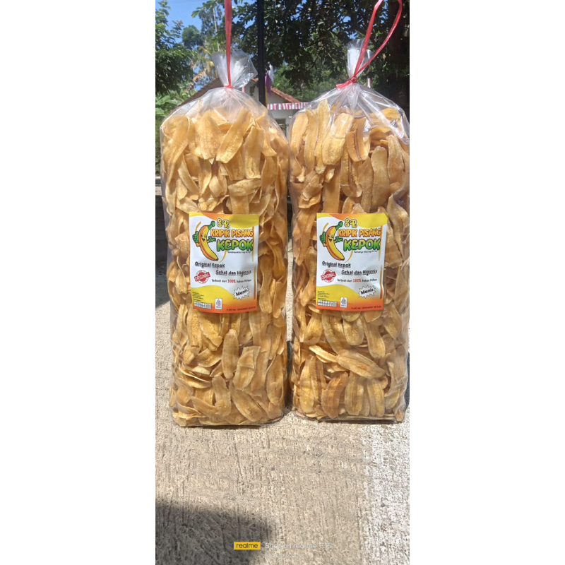 

kripik pisang kepok manis 1kg