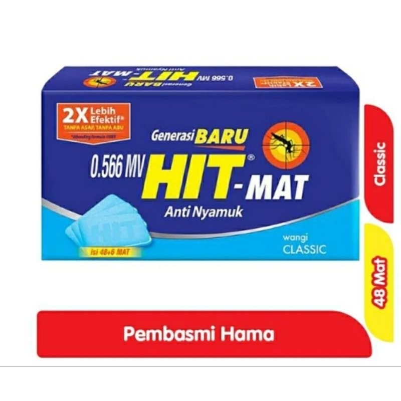 HIT Mat Obat Anti NyamukElektrik 48 pcs