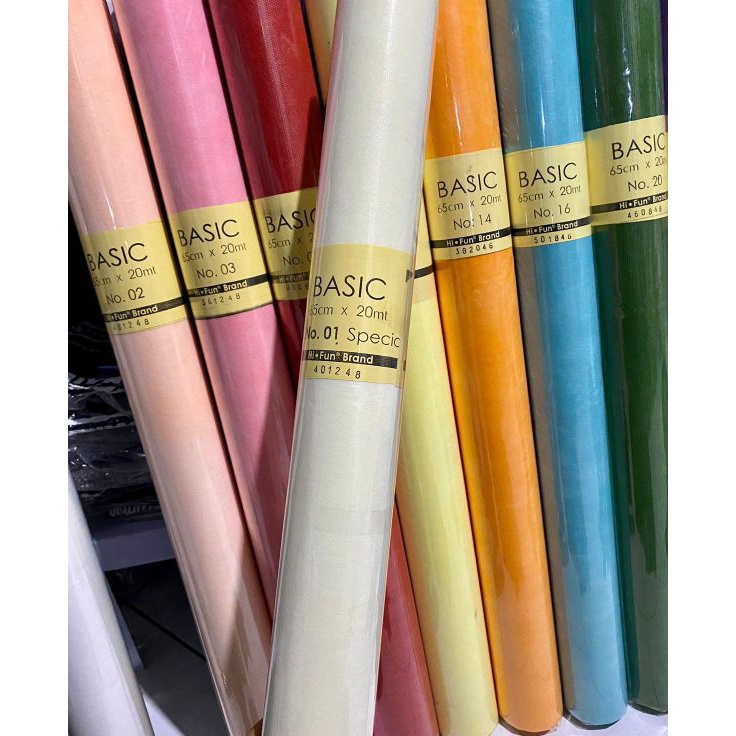 

Top Seller PAPER TISSUE ROLL 2 METER KERTAS TISSUE TERMURAH FLOWER WRAPPING PEMBUNGKUS BUNGA HANDCRAFT