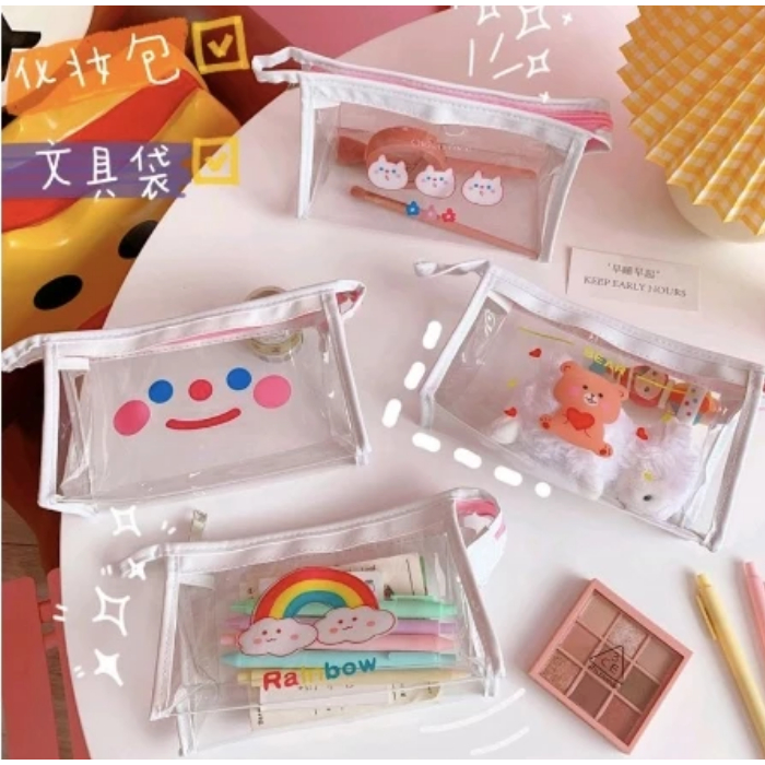 Pouch Dompet Mika Make Up Kawai