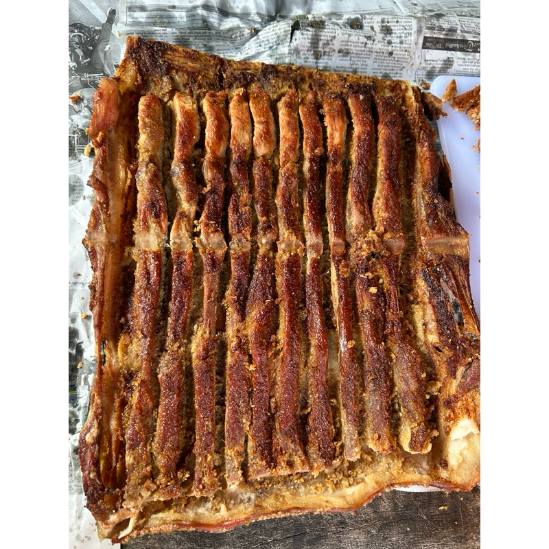 

babi panggang khas bangka crispy