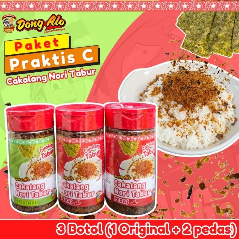 

Dong Alo - Cakalang Nori Tabur! 1 Original 2 Pedas!