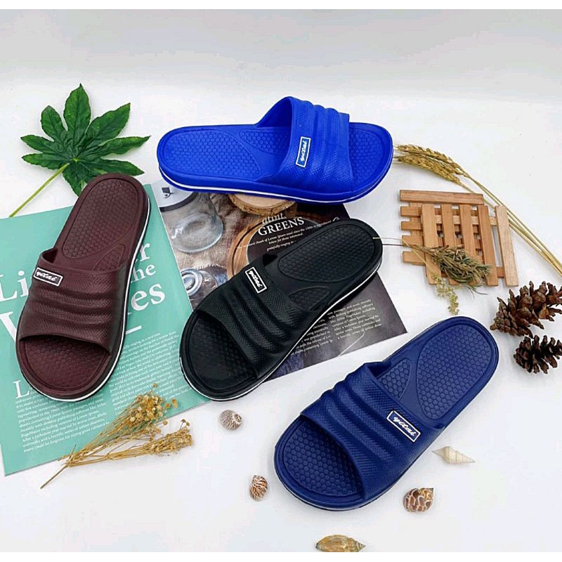 Sandal Selop Karet Pria Merk Yitai, Sandal Karet Pria Slop, Sandal Karet AntiSlip
