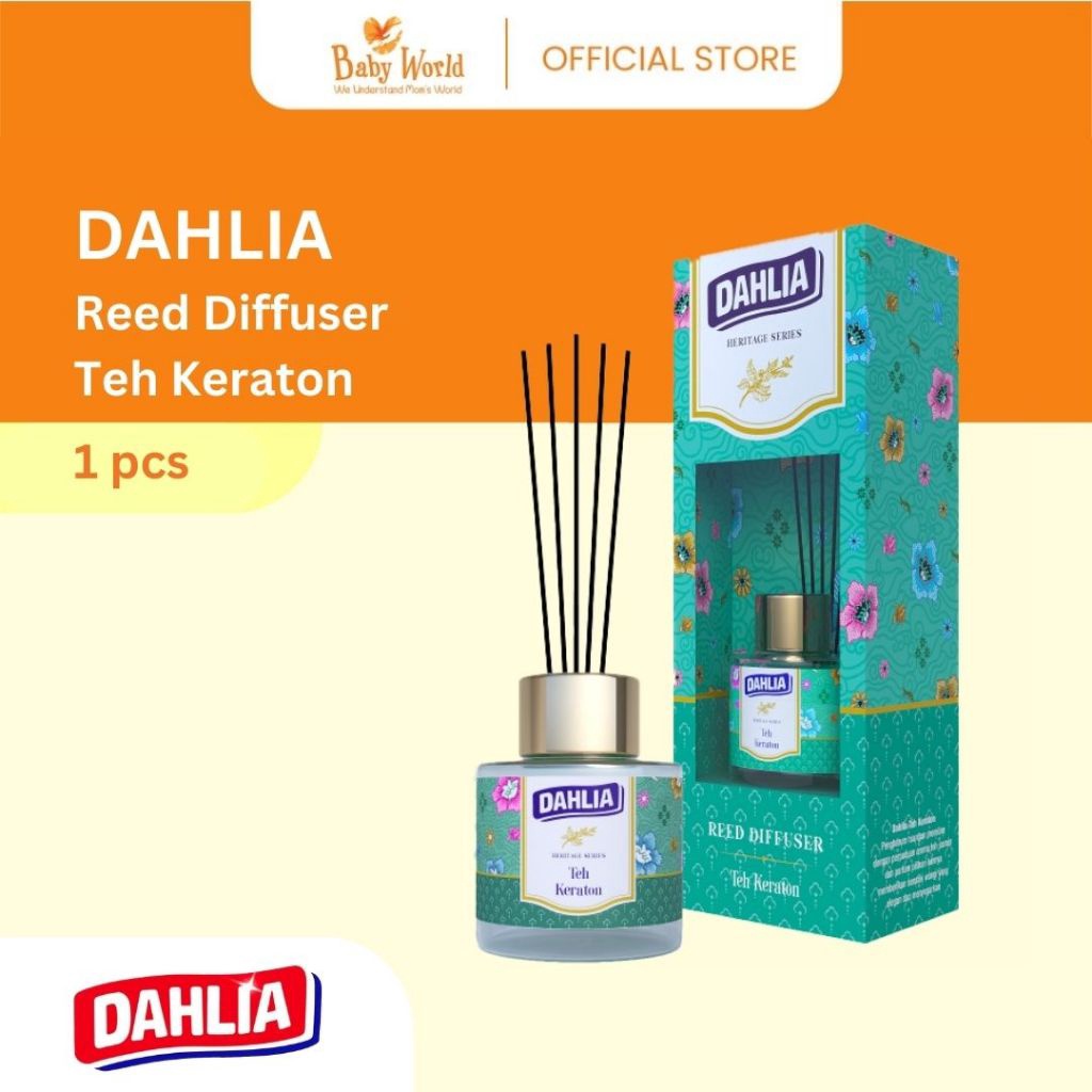 Dahlia Reed Diffuser teh Keraton