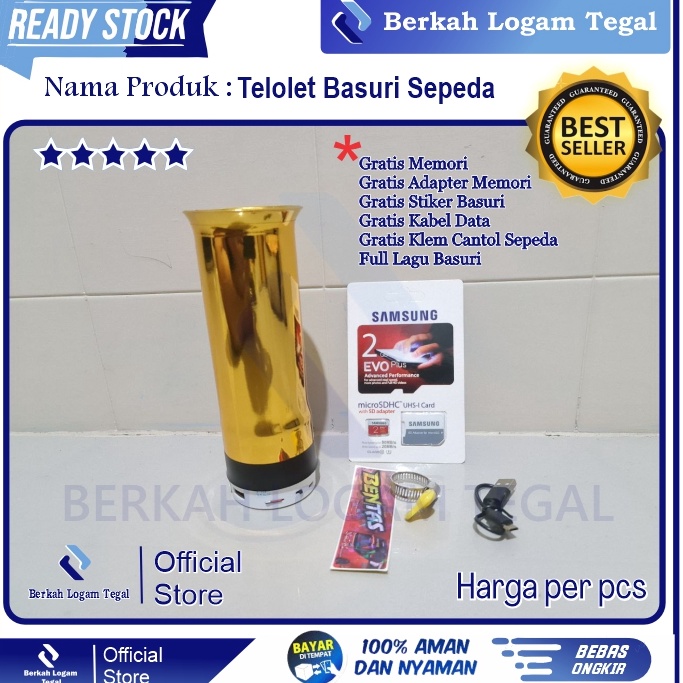 Ready Murah klakson telolet basuri sepeda toa suara klakson bel bus basuri