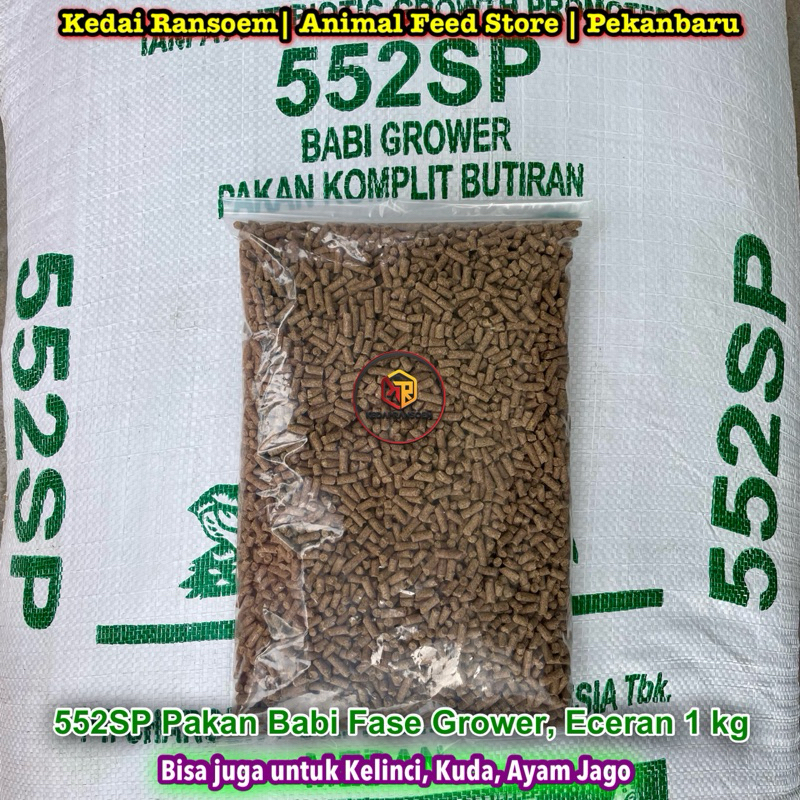 552SP Pakan Babi (Bisa untuk Kelinci, Kuda, Ayam Jago) Eceran 1 kg | Pur B