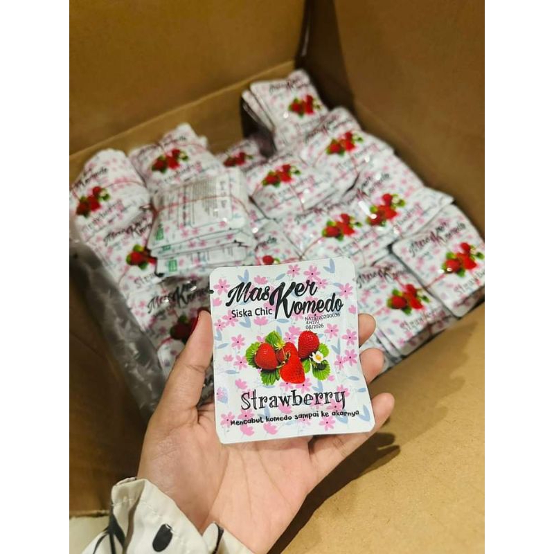 MASKER KOMEDO SISKA CHIC ORIGINAL membuka komedo sampai ke akar-akarnya