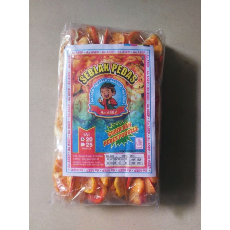 

[1 PACK] Seblak Pedas Aa Asep Isi 20
