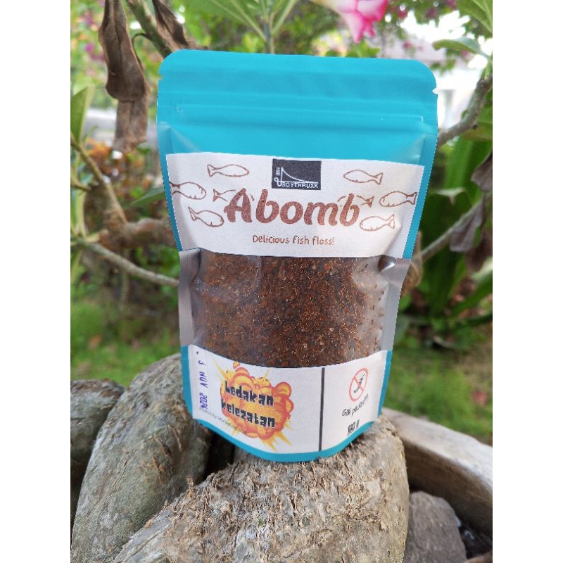 

ABOMB (ledakan kelezatan!) 100g abon ikan super lezat