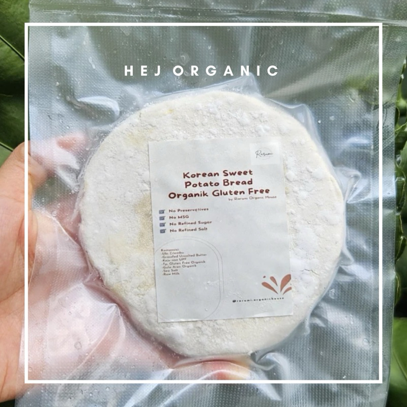 

Korean Gamchi Sweet Potato Bread Organic Gluten Free