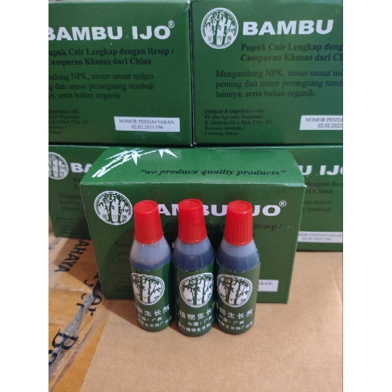 Pupuk Bambu ijo nutrisi tanaman ZPT