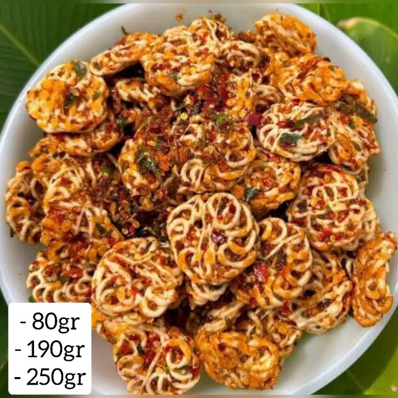 

KERUPUK RAFAEL PEDAS 80gr 190gr 250gr KERUPUK PEDO PEDAS SNACK JAJAN CEMILAN PEDAS