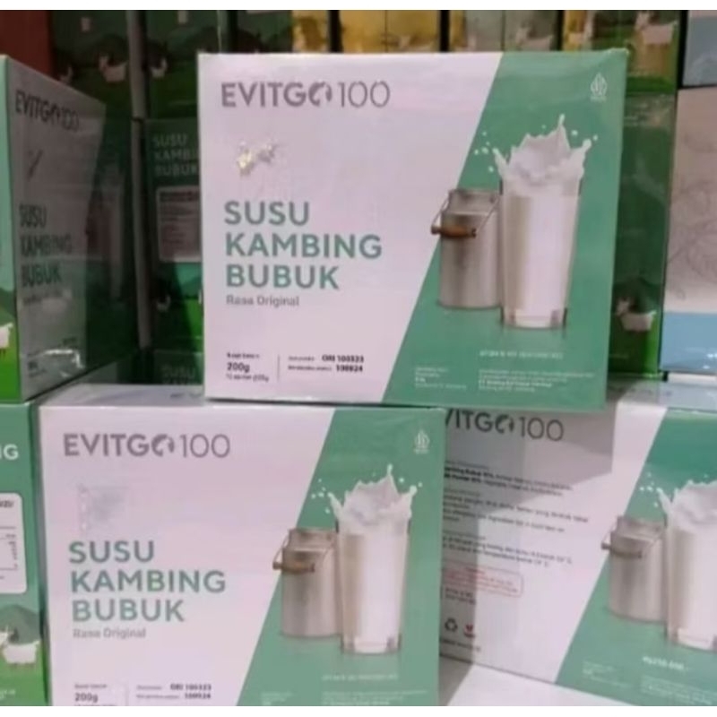 

EVITGO 100 SUSU KAMBING BUBUK ORIGINAL BARCODE 100% ORIGINAL