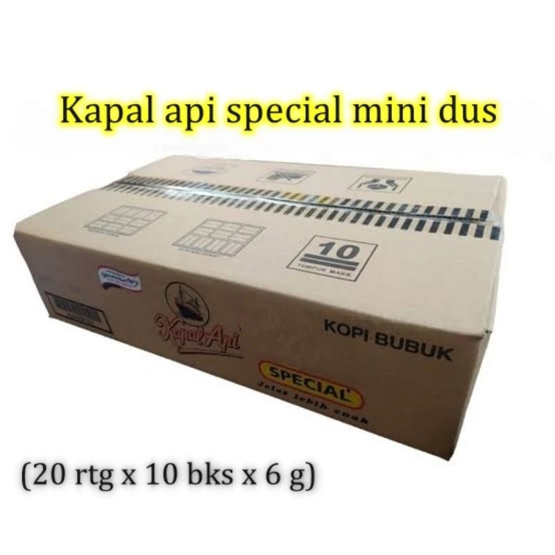 

Kapal api special mini dus 20rtgx6gr | TANPA GULA