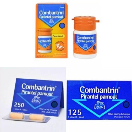 Combantrin Obat Cacing Syr Anak, Tablet Dewasa
