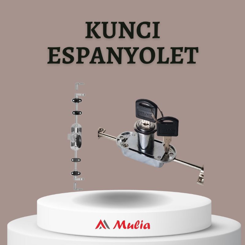 Kunci espanyolet Huben HL - 690