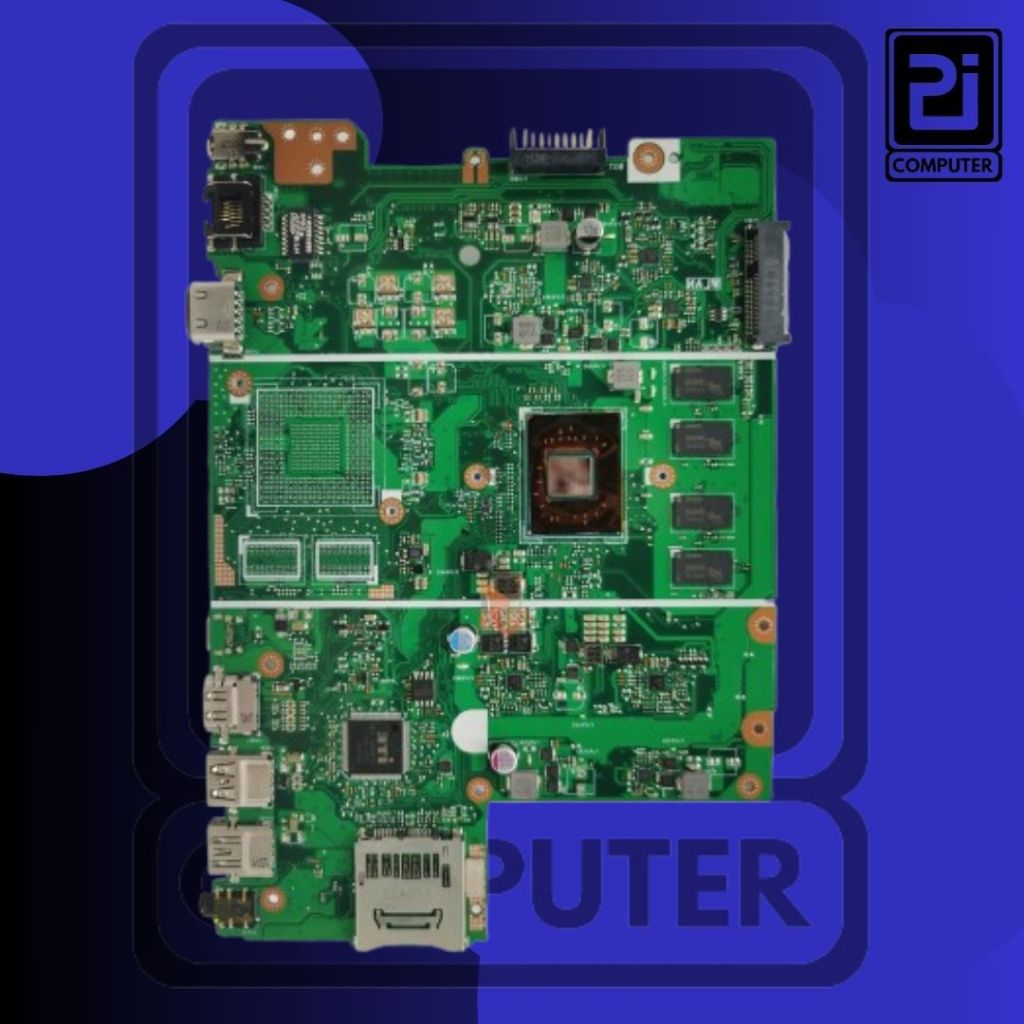 motherboard asus x441n with processor ram 4gb onboard