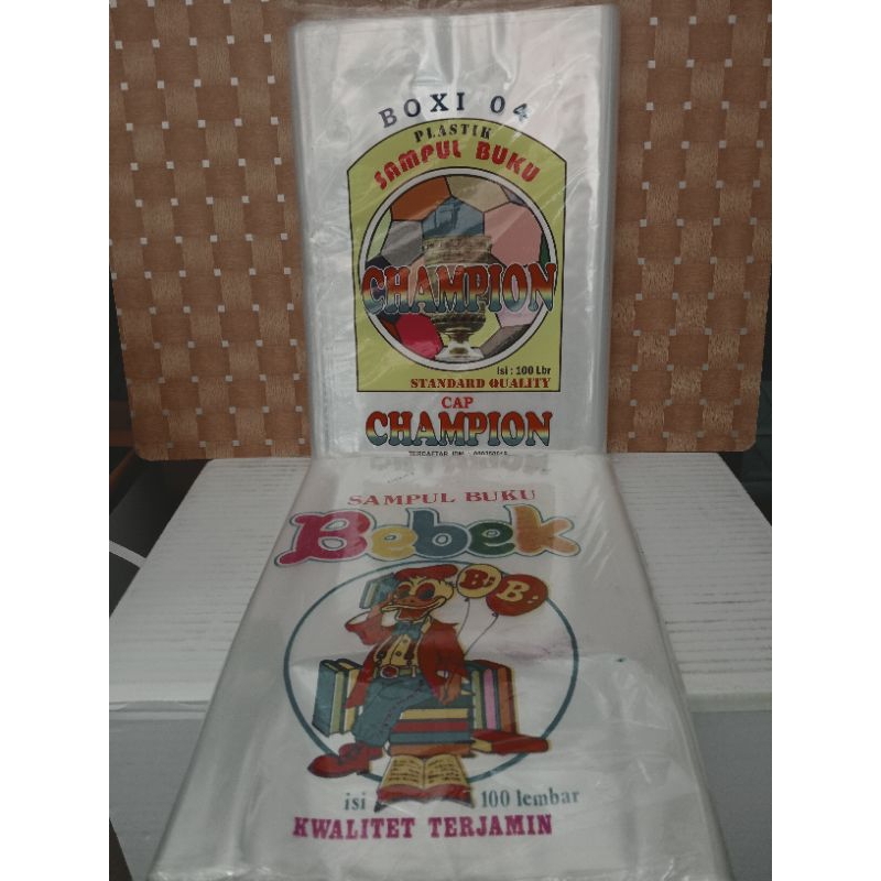 

Sampul Plastik Buku Big Boss / Boxi (10 Lembar)