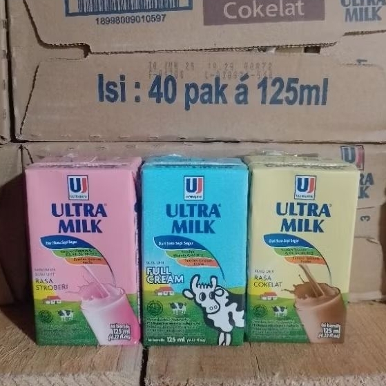

Susu Ultra Milk 125 ml (5 pcs)