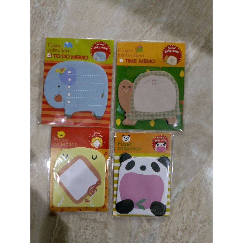 

PALI STICKY NOTES ANIMAL / STICKY NOTE / MEMO PAD / BIEN LI TIE/ post it hewan lucu