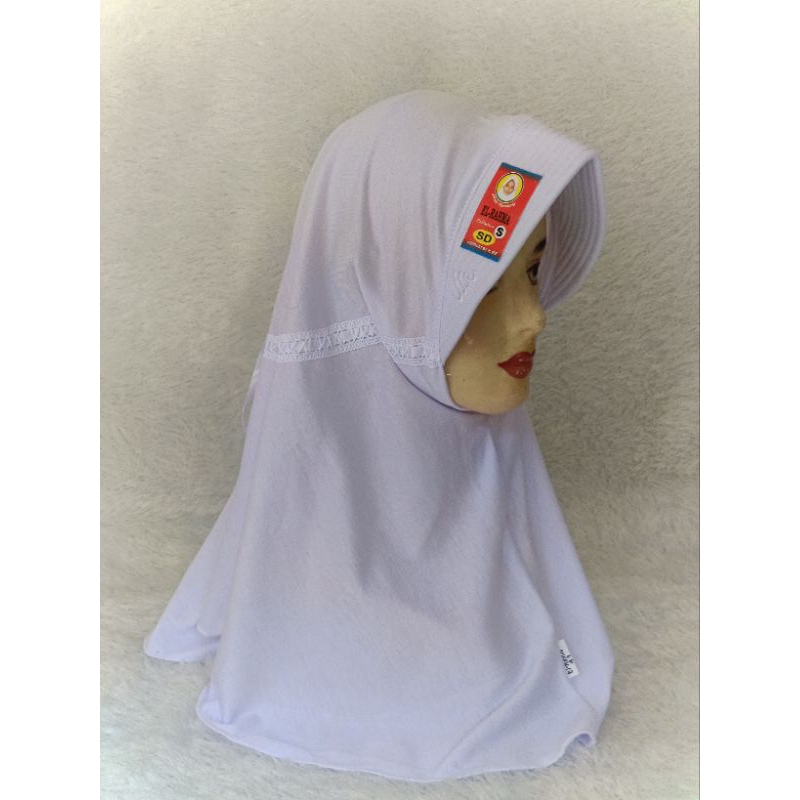 Hijab anak TK SD kerudung putih hijab sekolah anak SD S M