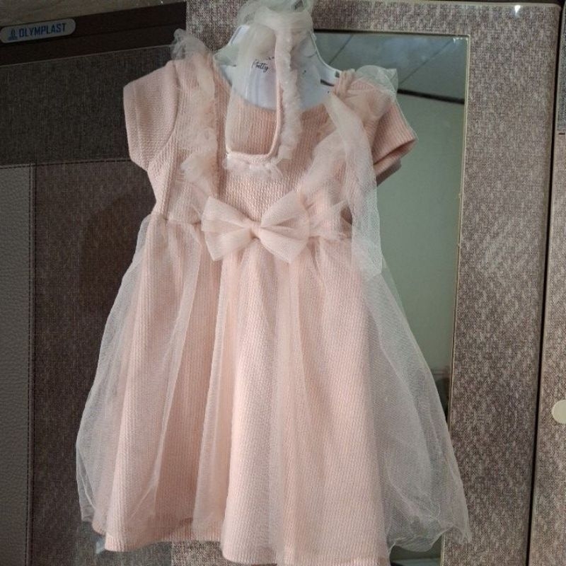 NEW - Dress anak Pretty girl size 6-12M