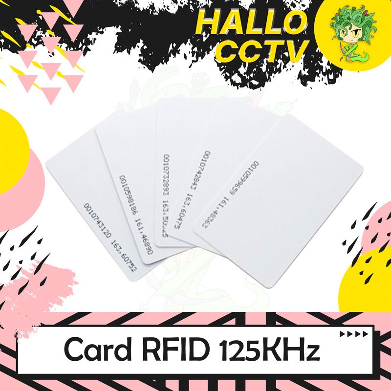 Kartu Rfid 125khz / Rfid Card 125khz / Kartu Proximity