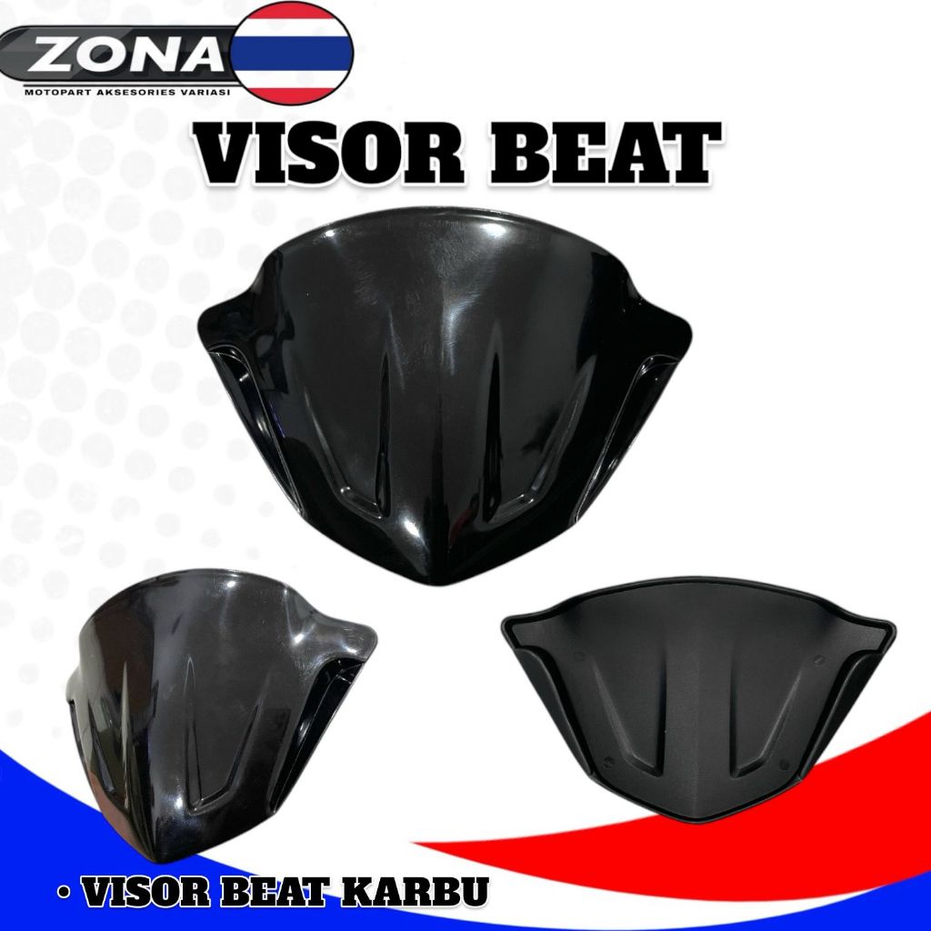 Visor beat karbu/visor beat lama visor beat old/visor beat