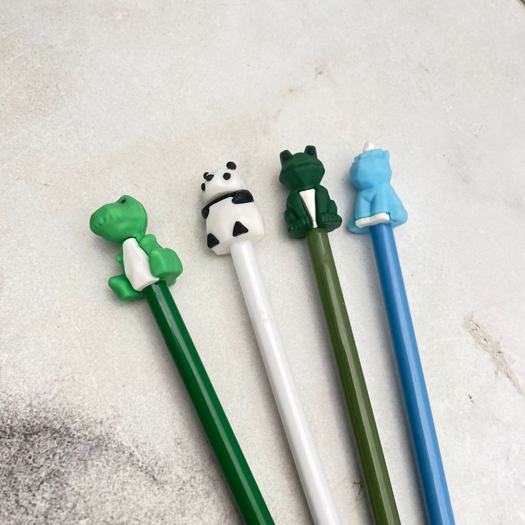 

Pulpen gel Animal Dino Panda Super Cute Lucu Favorit Anak Tinta Warna Hitam / Pen Gel Hewan Langka Special Edition Imut Unik Stationary Alat Tulis Fancy Kekinian Best Quality Bisa Grosir dan COD