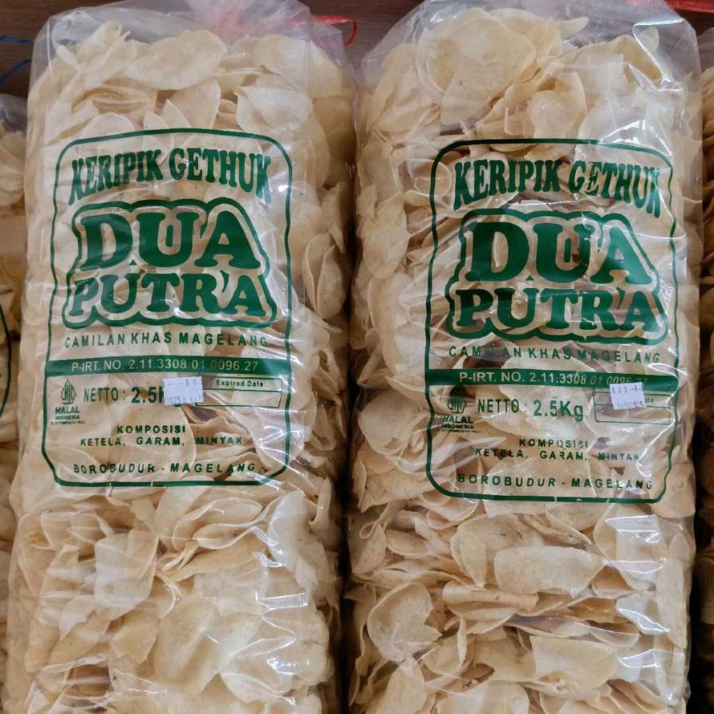 

KERIPIK GETHUK DUA PUTRA 1KG Free KARDUS+BUBLEWRAP
