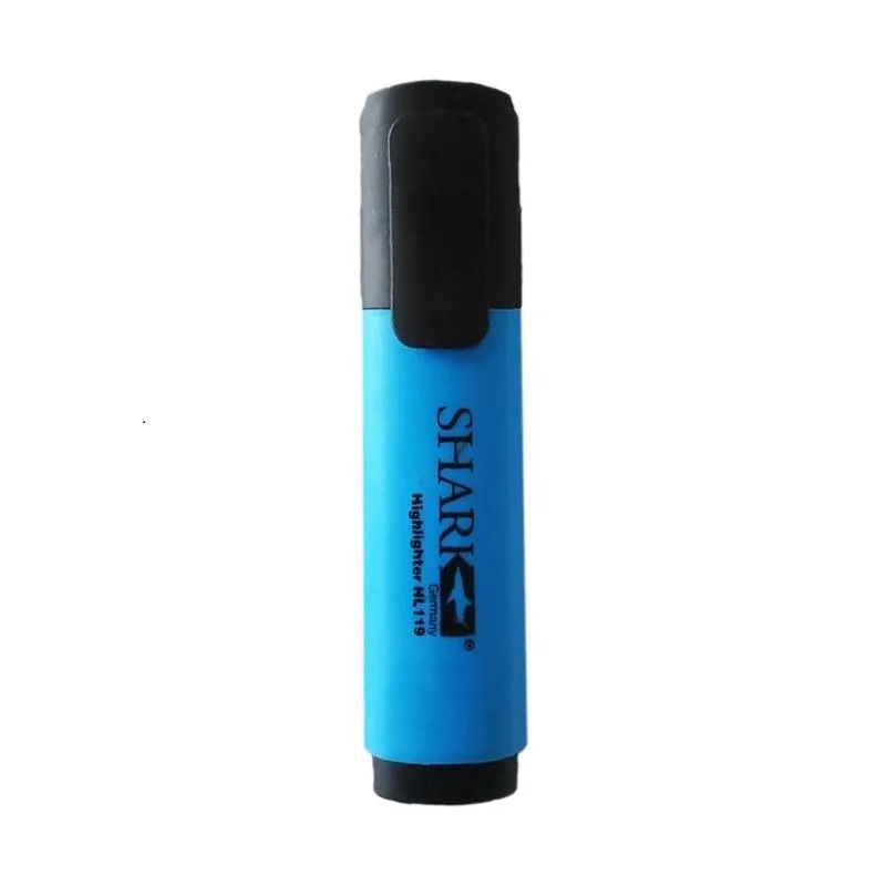 

SHARK Highlighter Warna Biru Blue Color Highlighter SH005