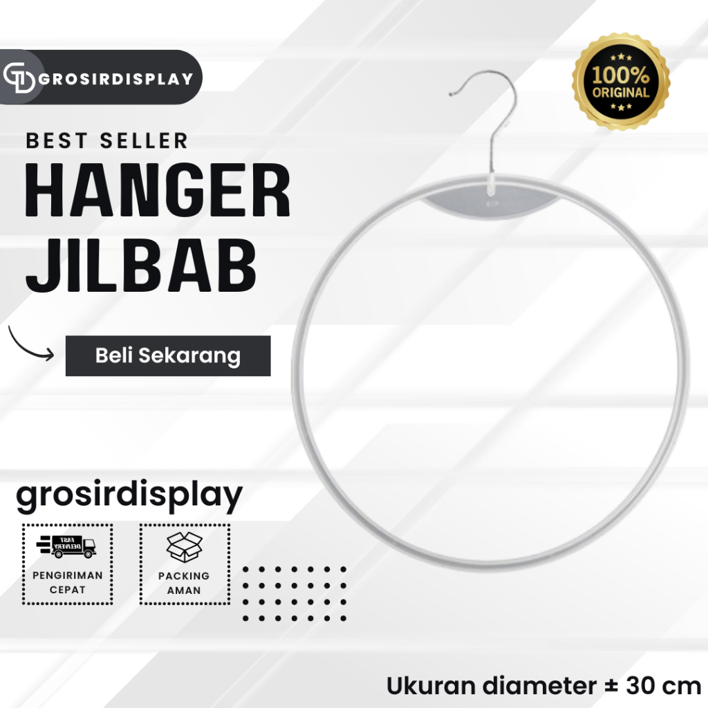 12 PCS Hanger Khimar Gantungan Kerudung Instan Gantungan Jilbab Hijab Hanger Syal Pashmina Gantungan
