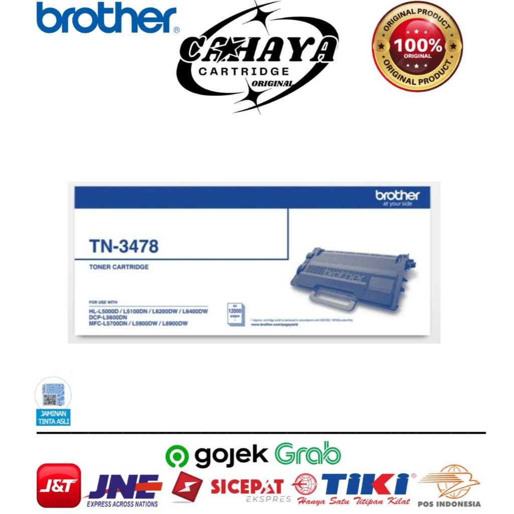 Toner brother TN 3478 original