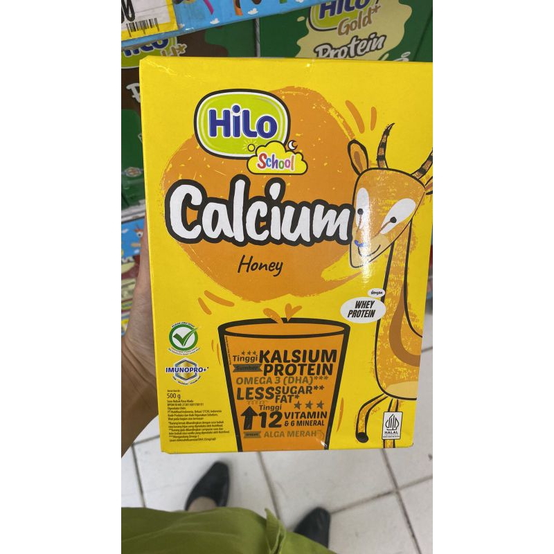 

Hilo School Honey 500gr Susu Anakanak 5-12tahun Susu Kalsium DHA Protein