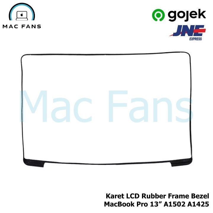 Karet LCD Rubber Frame Bezel MacBook Pro 13” A1502 A1425