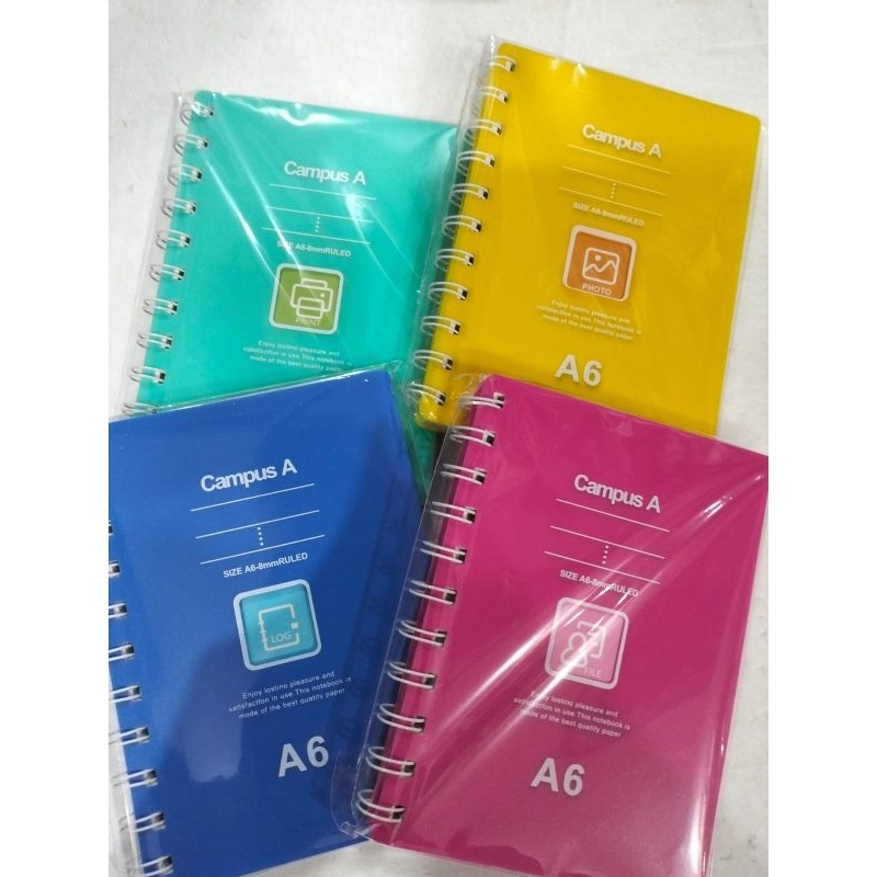 

NOTES KAWAT A6 WARNA WARNI NOTES SPIRAL NOTE BOOK