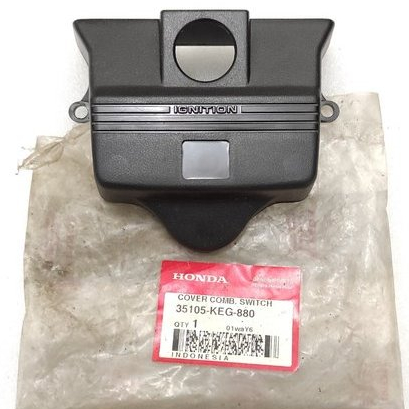 35105KEG880 COVER COMB SWITCH COVER TUTUP KUNCI KONTAK GL PRO ORIGINAL 100% HONDA
