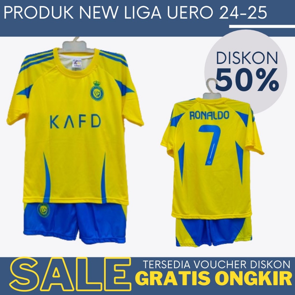 JERSEY BAJU BOLA RONALDO AL NASSR SHURFAH BAJU RONALDO
