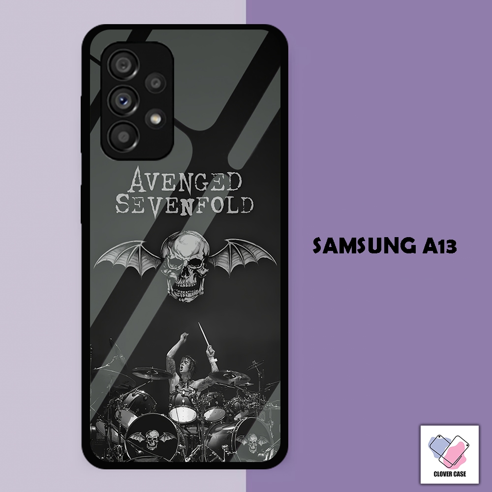 [TH11]  Case Glossy Case | SAMSUNG A13 | CASE KEKINIAN LUCU |  Casing Hp Kilau Motif AVENGED SEVENFO