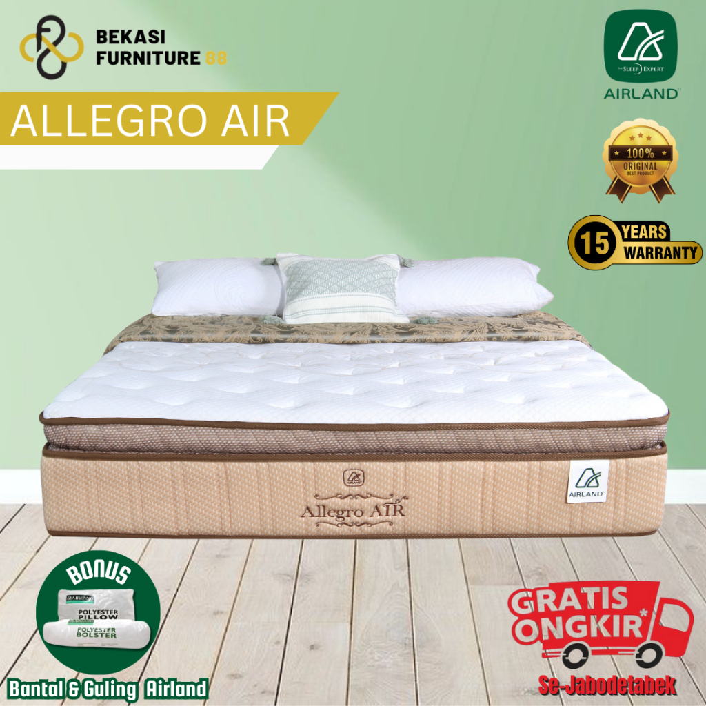 Mattress Only / Hanya Kasur Springbed AIRLAND Allegro Air