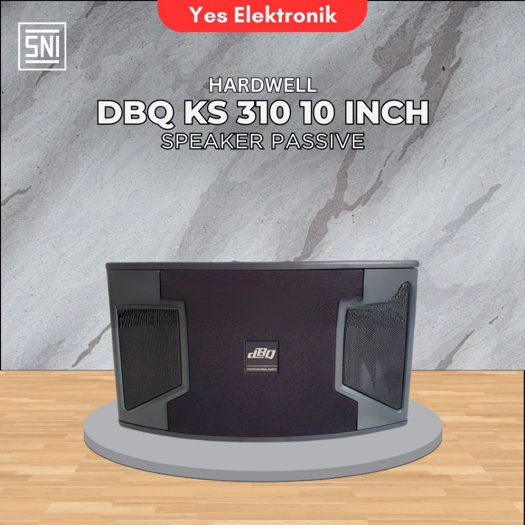 Speaker Pasif / Speaker Passive 10 Inch DBQ Ks 310 Original