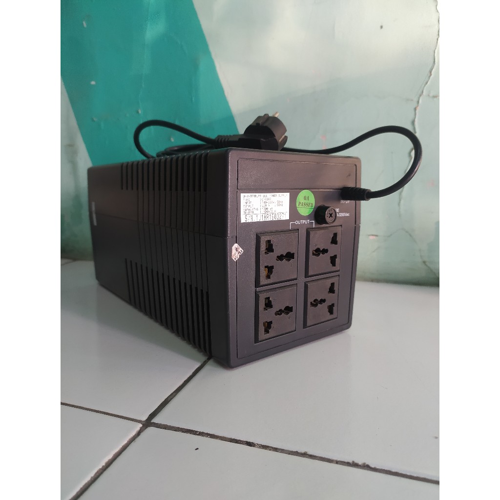 UPS ICA CN1300 / 1300VA / 2 baterai / UPS Bekas ICA CN 1300 - Original - Kondisi Bekas